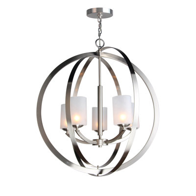 Rustic Glass Shade 5 Light Faux Crystal Chandelier Rustic Glass Shade 5 Light Faux Crystal Chandelier